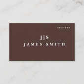 Luxury Small Business Business Card | Editable Visitenkarte (Vorderseite)