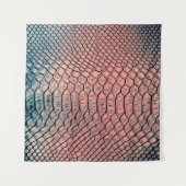 Luxury snake skin texture backgroundtexture,leathe wandteppich (Vorderseite (Horizontal))