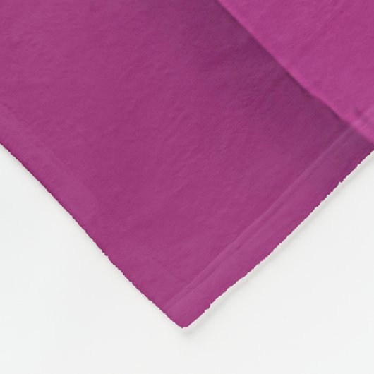 Luxury Soft Pink Wave individuell anpassen Fleecedecke (Ecke)