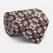 Luxury Statement Burgundy Moroccan Neck Tie Krawatte (Gerollt)
