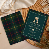 Luxury Teddy Bear baby shower Invitation Einladung