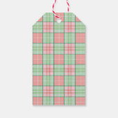 Luxury Teddy Bear Preppy Baby Dusche Vielen Dank Geschenkanhänger (Rückseite)