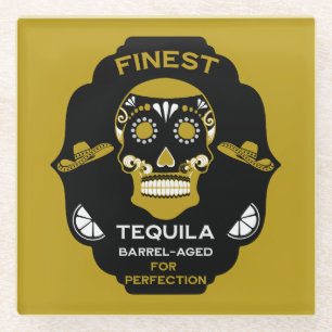 Luxury Tequila Geschenk Glasuntersetzer