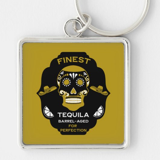 Luxury Tequila Geschenk Schlüsselanhänger (Vorne)