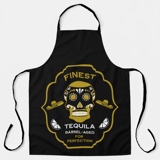 Luxury Tequila Geschenk Schürze (Vorderseite)