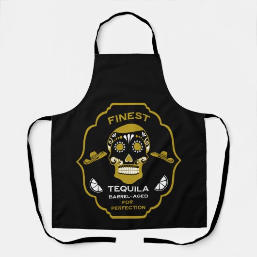 Luxury Tequila Geschenk Schürze (Vorderseite)
