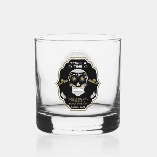 Luxury Tequila Geschenk Whiskyglas (Vorderseite)