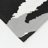 Luxury Tiger Rose Trendline Fleecedecke (Ecke)