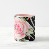 Luxury Tiger Rose Trendline Tasse (Zentrum)
