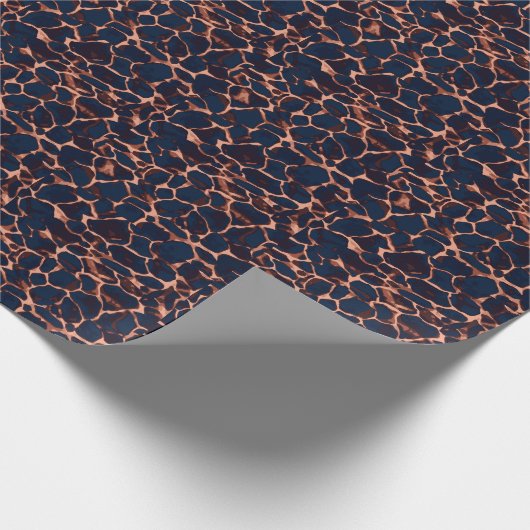 Luxury Tortoise Shell Geschenkpapier (Ecke)
