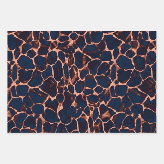 Luxury Tortoise Shell Geschenkpapier Set (Vorderseite)