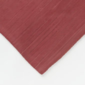 Luxury Trendy Burgundy Gold Linen Collection Fleecedecke (Ecke)