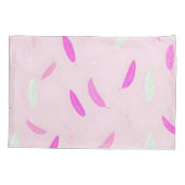 Luxury Trendy Feathers Boho Collection Kissenbezug (Rückseite)