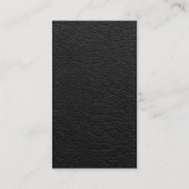 Luxury Tuflit Texture Visitenkarte (Rückseite)