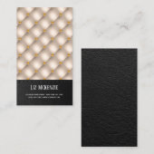 Luxury Tuflit Texture Visitenkarte (Vorne/Hinten)