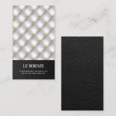 Luxury Tuflit Texture Visitenkarte (Vorne/Hinten)