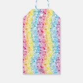 Luxury Unicorn Magical Birthday Personalisiert Geschenkanhänger (Rückseite)