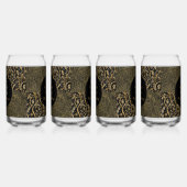 Luxury, Valentine's Day,Black Gold Florals ,Pixel  Dosenglas (Links)