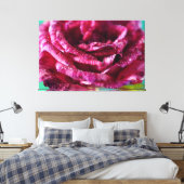 Luxury Wall Art Rose Petals Floral Nature Leinwanddruck (Insitu (Schlafzimmer))