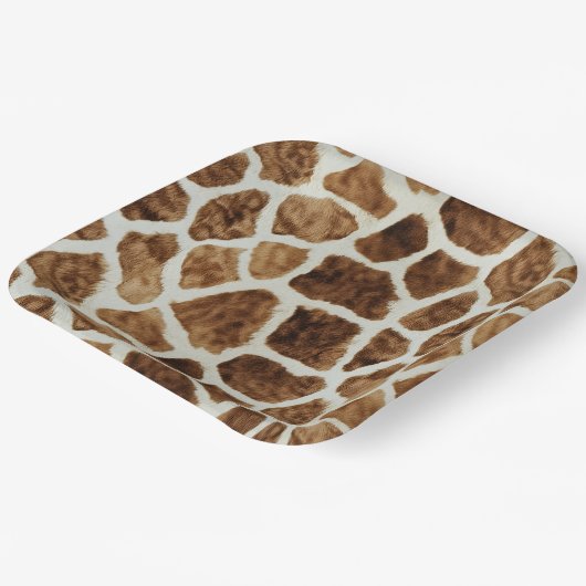 Luxury Wedding Custom Paper Tellers 9" Pappteller (Gewinkelt)