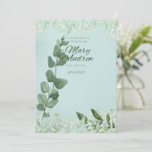 “Luxury Wedding Invitation Template” Einladung (Stehend Vorderseite)