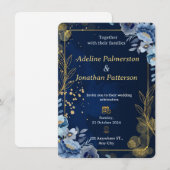 Luxury Wedding Invitations Einladung (Vorne/Hinten)