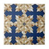 Luxury Zellige Moroccan Mosaic Seamless Pattern  Fliese (Vorderseite)