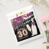 Luxus 30. Geburtstag Personalisierte Rose Weinkult Geschenktütchen (Versiegelt)