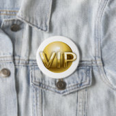 Luxus 3D Gold VIP Emblem Button (Beispiel)