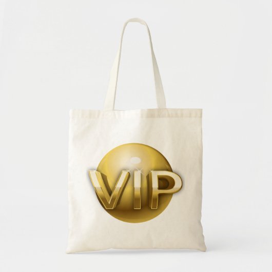 Luxus 3D Gold VIP Emblem Tragetasche (Vorne)
