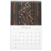 Luxus 3D-Kunst-Kalender 2027 Kalender (Feb 2027)