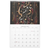 Luxus 3D-Kunst-Kalender 2027 Kalender (Jan 2027)
