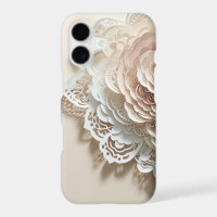 Luxus 3D Papier geschnittene Blumenkunst - Elegant