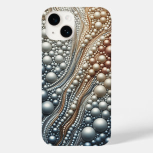 Luxus-3D-Perlenstrom-Gradient und irisierende Bea Case-Mate iPhone 14 Hülle