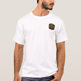 Luxus 3D Vintage-Kaffeetasse Grafik T-Shirt