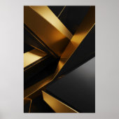 Luxus 3D-Wand modernes Metalldesign Poster (Vorne)