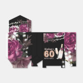 Luxus 60. Erwachsene Geburtstag Rose Wein Personal Geschenkschachtel (Ungefaltet)