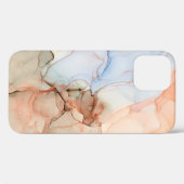 Luxus Abstrakt: Alkohol Tinte Art Case-Mate iPhone Hülle (Rückseite (Horizontal))
