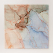 Luxus Abstrakt: Alkohol Tinte Art Puzzle (Horizontal)