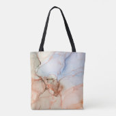 Luxus Abstrakt: Alkohol Tinte Art Tasche (Rückseite)