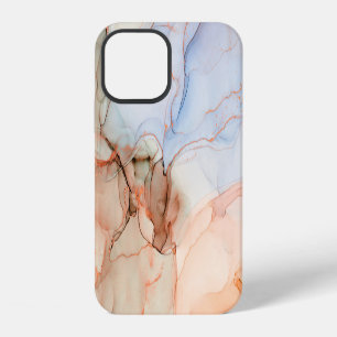Luxus-Abstrakt: Alkohol-Tinte-Kunst iPhone 12 Hülle