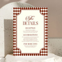 Luxus-Alte-Geld-Burgunder-Vintage-Hochzeitsdetails