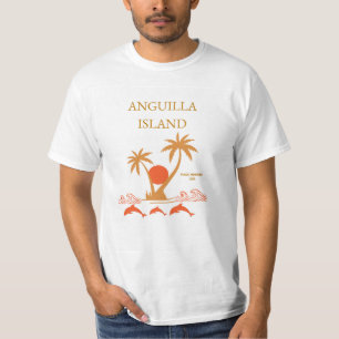 Luxus Anguilla Insel Karibik Sommer-Shirt T-Shirt