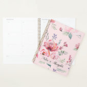 Luxus-Aquarell-Rosen Custom Name Planer (Anzeige)