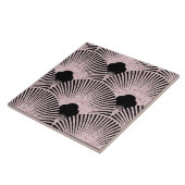 Luxus Art Deco Fan Fliese (Seite)