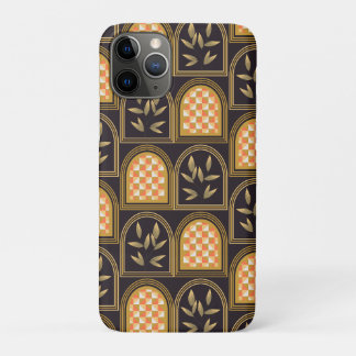 Luxus-Art-Deco-geometrische Blumen nahtlose Muster Case-Mate iPhone Hülle