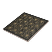 Luxus Art Deco geometrisches Muster #1 ID1196 Fliese (Seite)