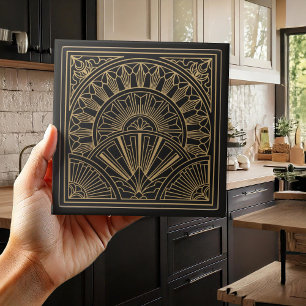 Luxus Art Deco geometrisches Muster#2 ID1196 Fliese