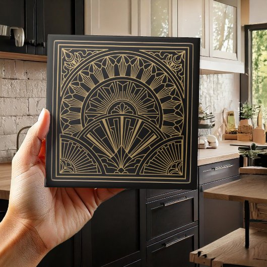 Luxus Art Deco geometrisches Muster#2 ID1196 Fliese