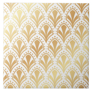 Luxus-Art-Deco-Ventilator-Motiv Fliese